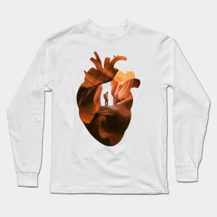 Heart Explorer Long Sleeve T-Shirt